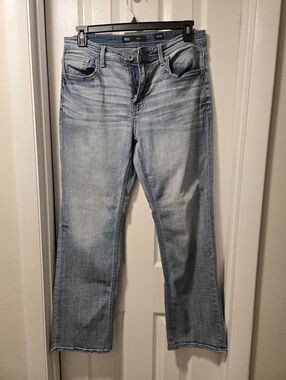 Buckle Men's BKE Tyler Light Wash Wide Leg Stretchy Jeans 32x32